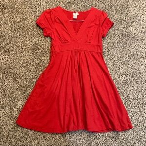 Red Skater Dress